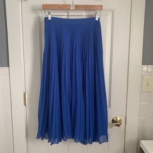 Zara women's blue long skirt